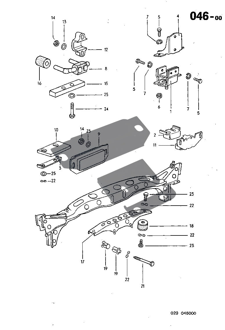 046-00 Transmission Mount.