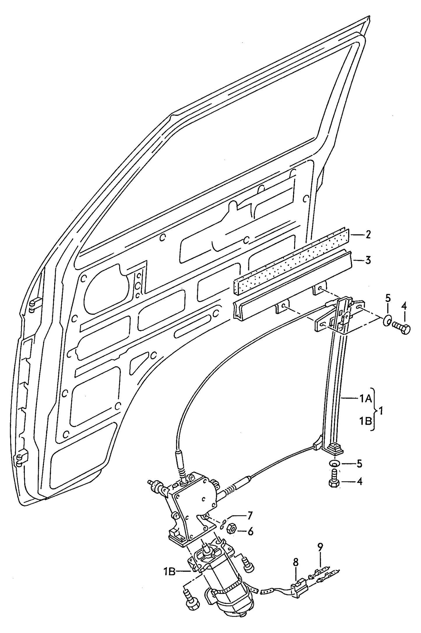 103-010 Window Regulator