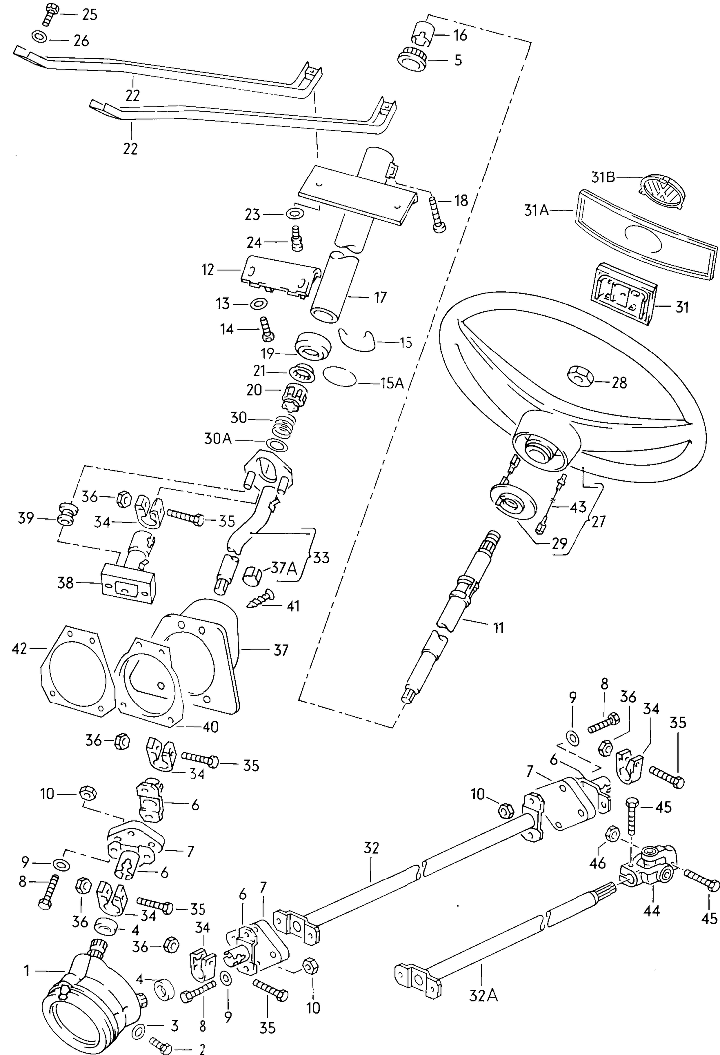 Vanagon - Steering Parts