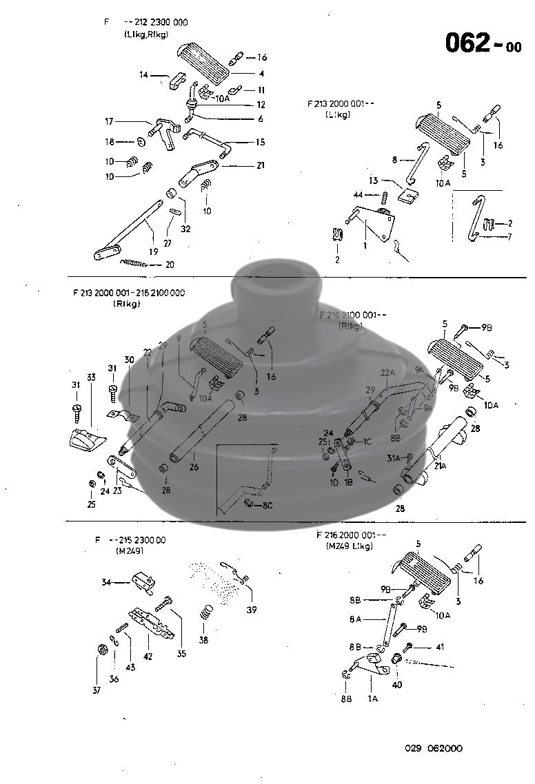 062-00 Accelerator Pedal