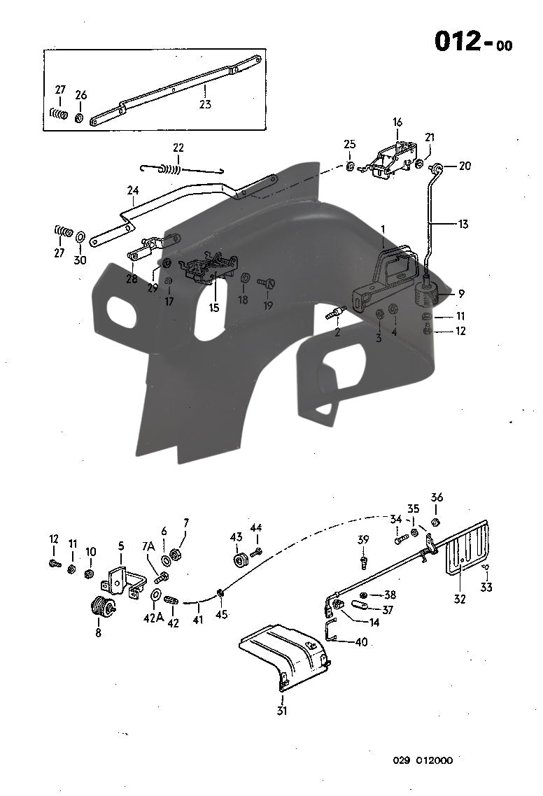 012-00 Cooling Air Controls, Flapper Box, Thermostat