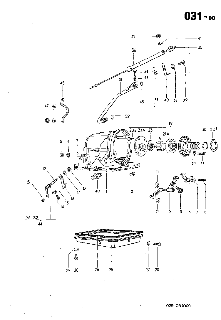 031-00 Automatic Transmission ‘73-‘75