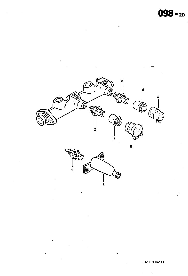 098-20 Brake Light Switch