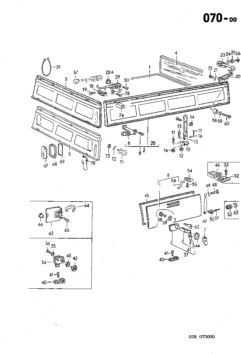 070-00 Dropsides Gates,Treasure Chest Pickup