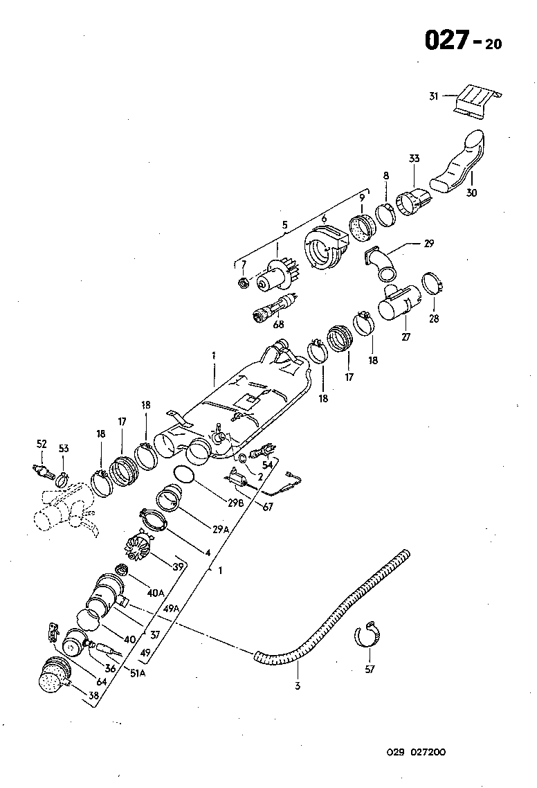 027-20 Gas Heater "BA6" EBER. F '74-'79