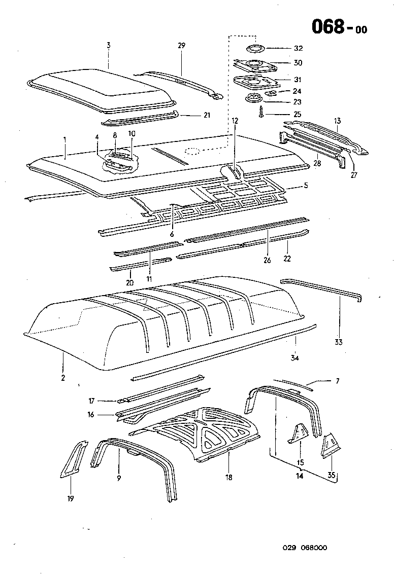 068-00 Repair Panels, Roof