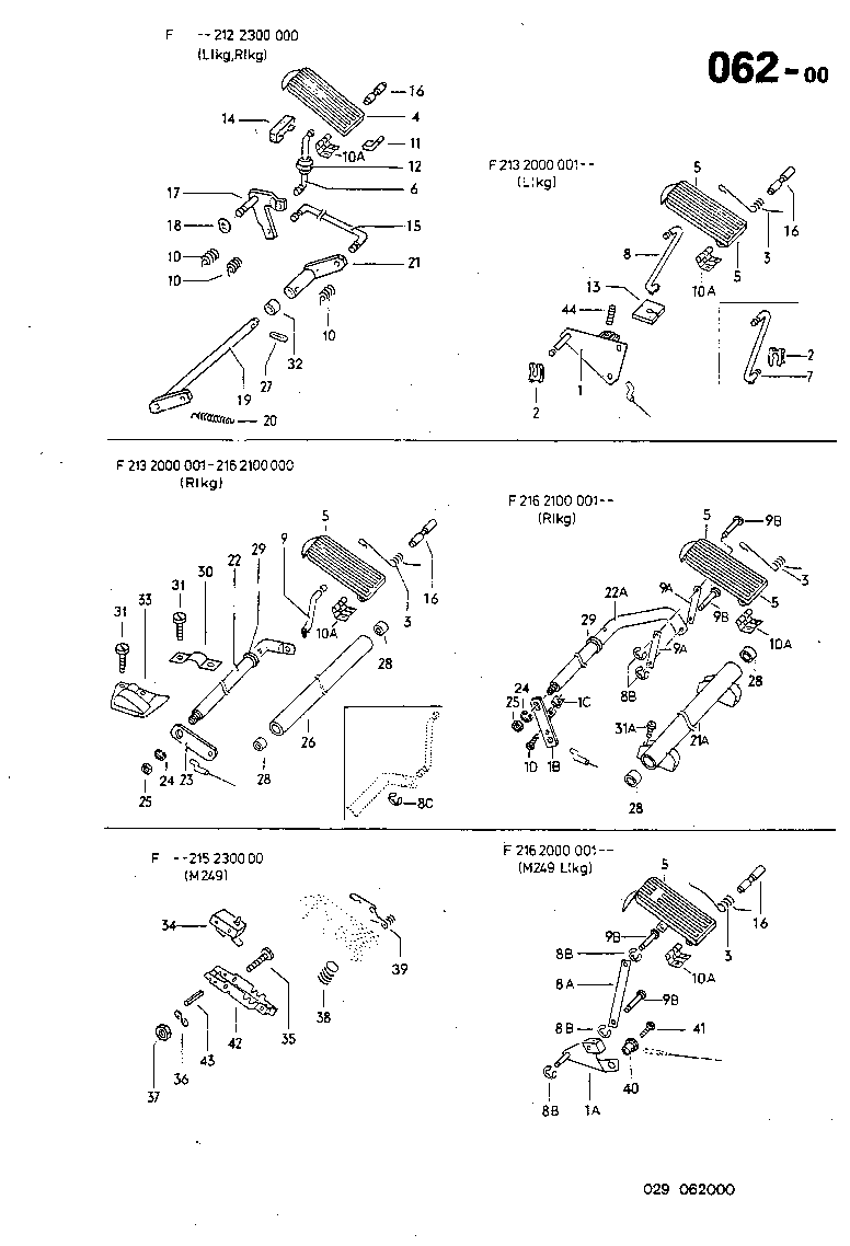 062-00 Accelerator Pedal