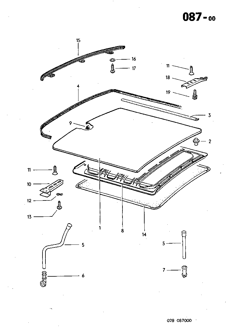 087-00 Sunroof