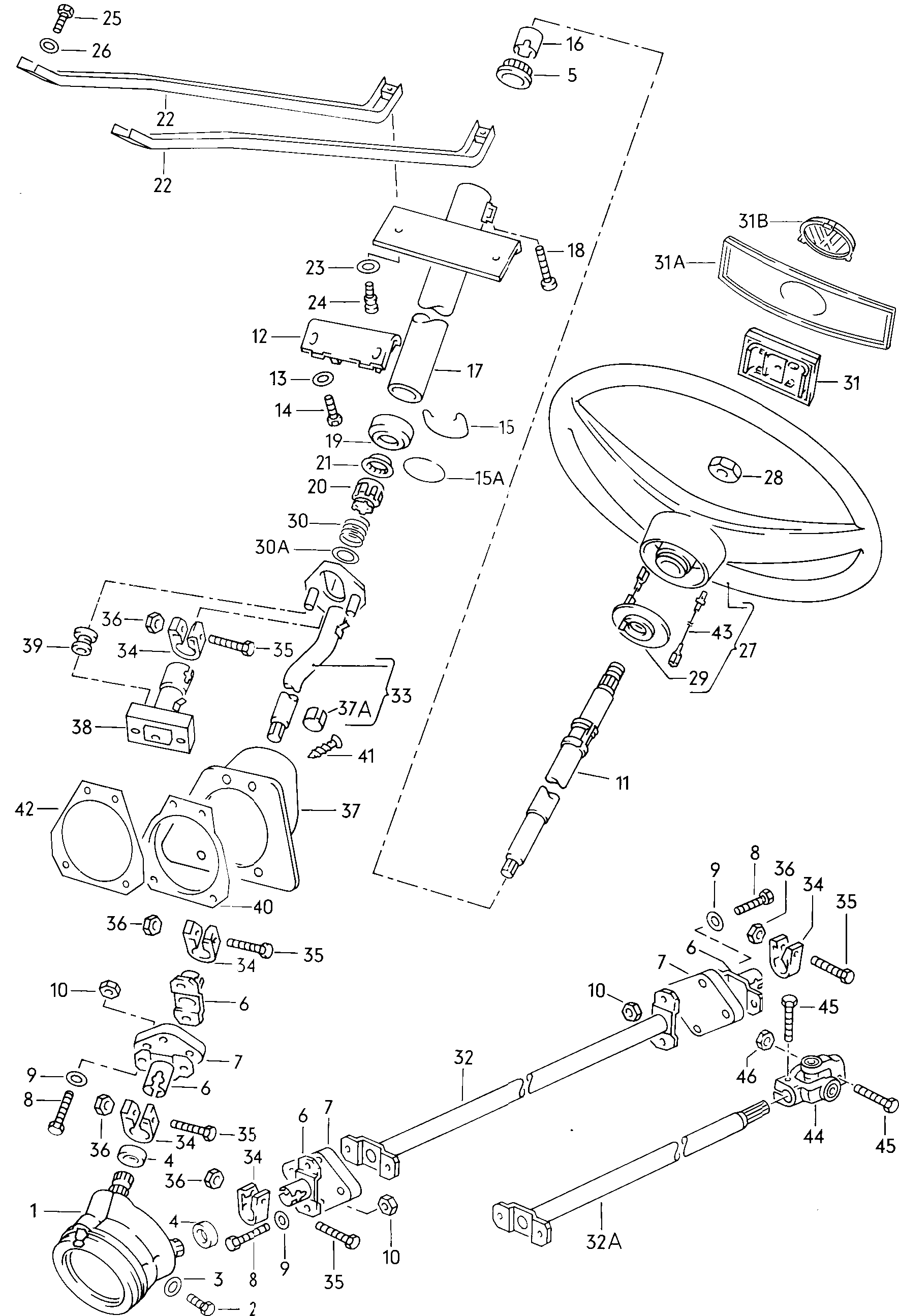Vanagon - Steering Parts