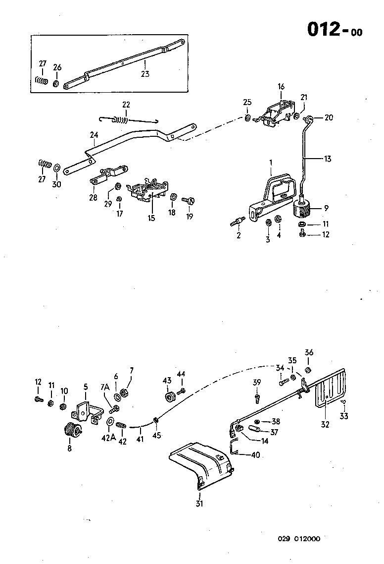 012-00 Cooling Air Controls, Flapper Box, Thermostat