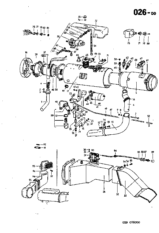 026-00 Gas Heater EBER. '68-'71