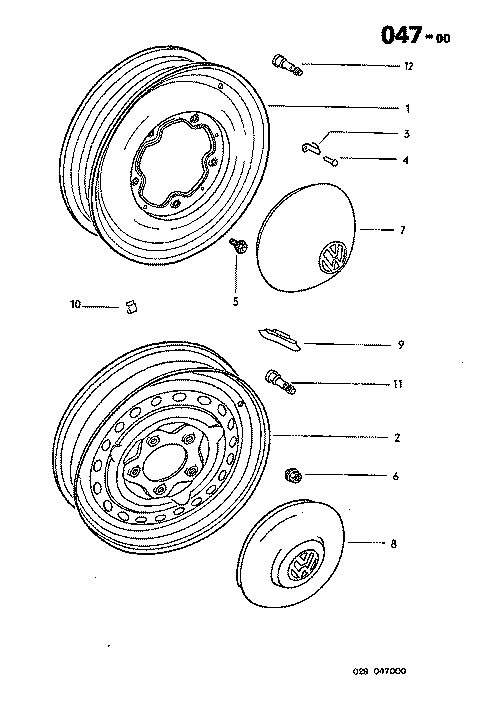 Wheels, Hubs & Hubcaps