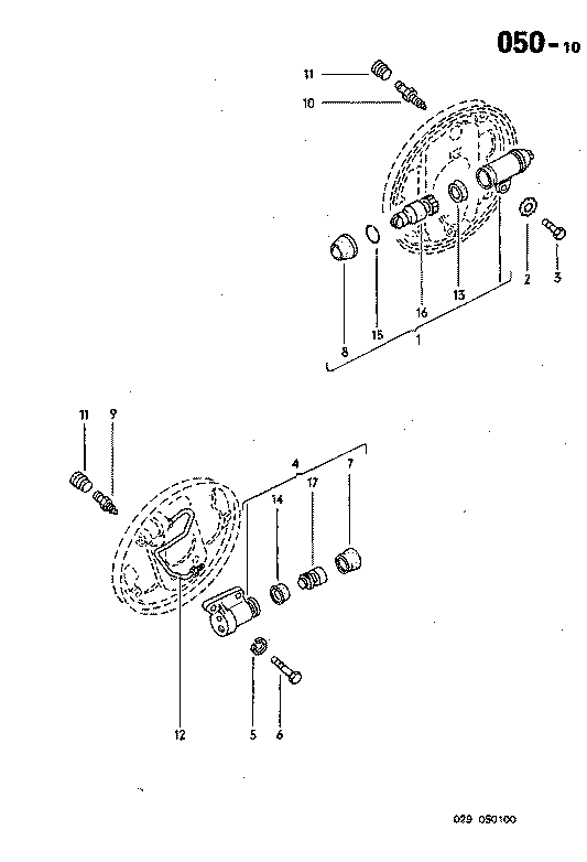 050-10 Wheel Brake Cylinder