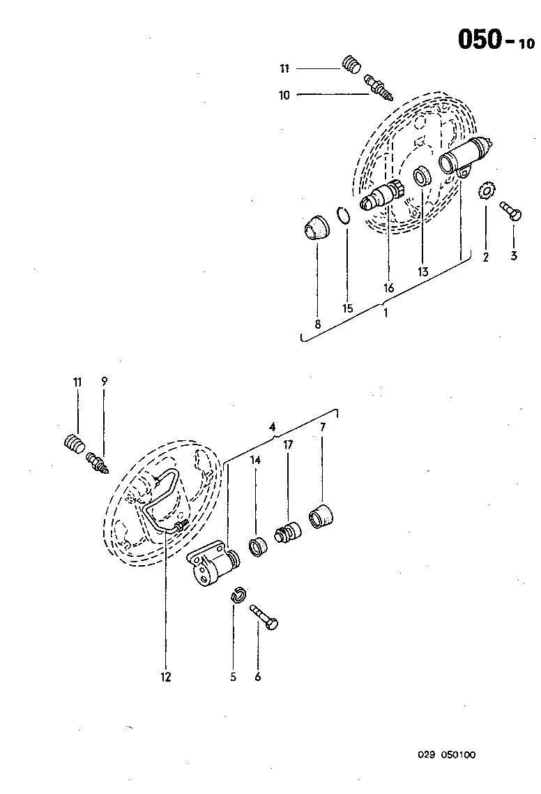 050-10 Wheel Brake Cylinder